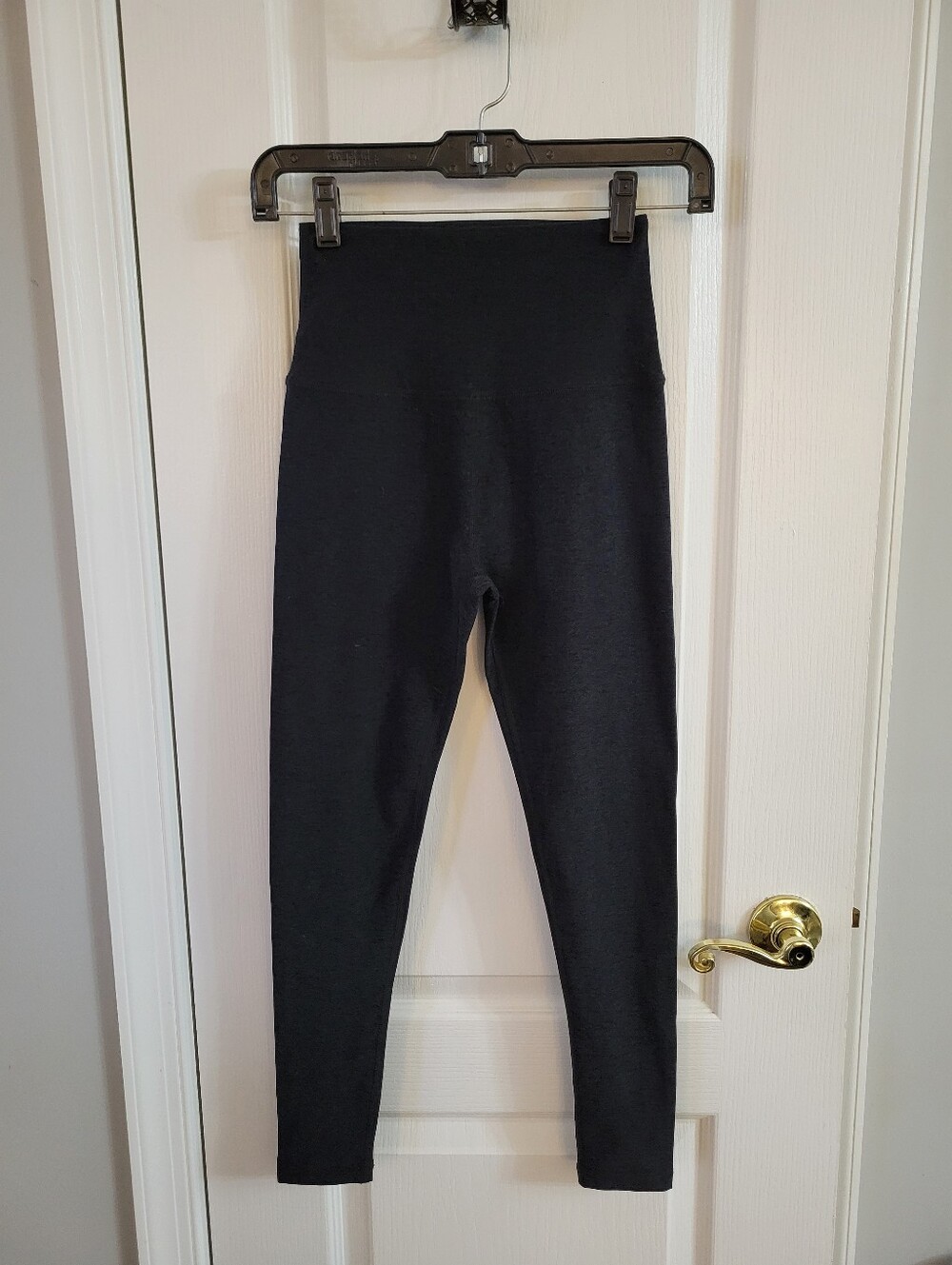 Beyond Yoga Spacedye Caught In The Midi High Waisted Legging Darkest Night Small